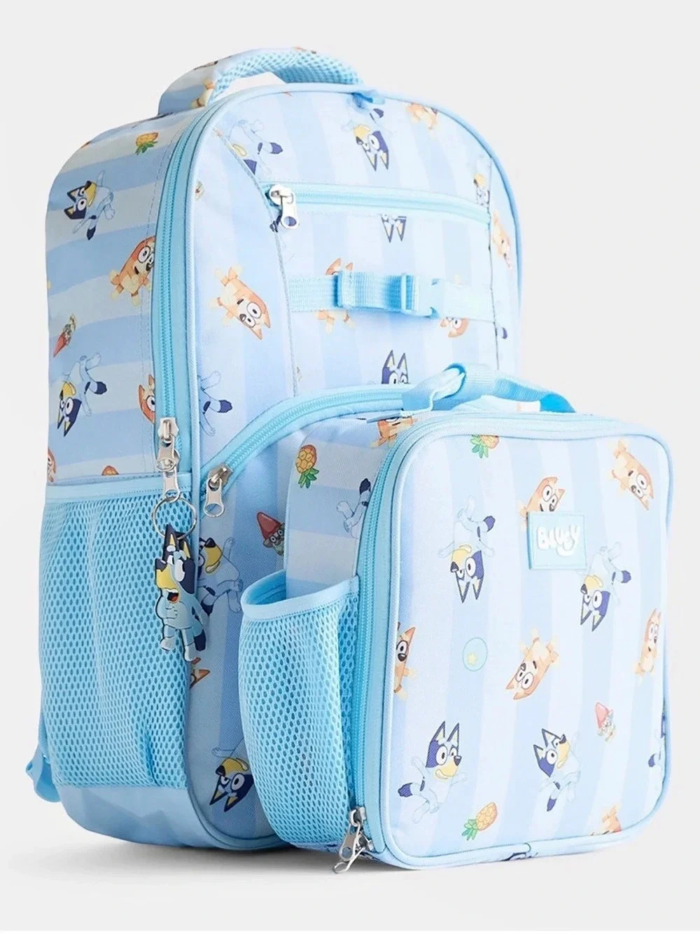 Bluey Bluey Studio Grade Backpack with Headphones Blue & White NWT